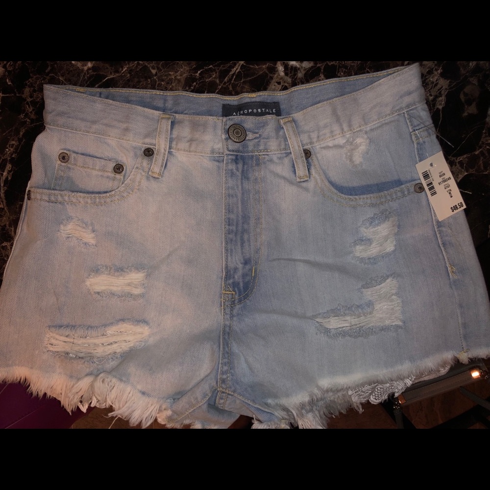 Aeropostale high-waisted shorts